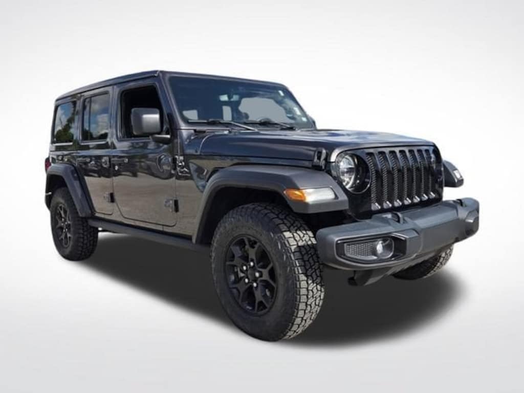 Certified 2021 Jeep Wrangler Unlimited Willys SUV