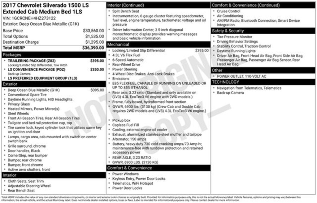 Certified 2017 Chevrolet Silverado 1500 LS Truck Double Cab