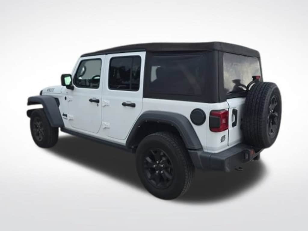 Certified 2021 Jeep Wrangler Unlimited Willys SUV