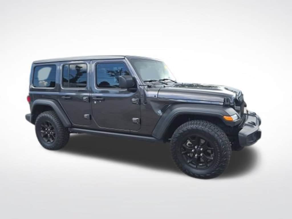 Certified 2021 Jeep Wrangler Unlimited Willys SUV