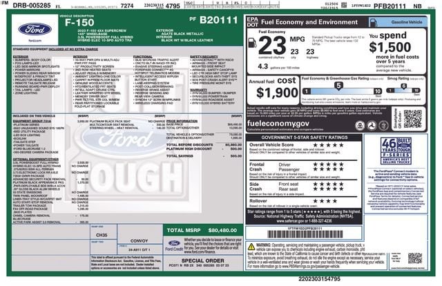 1FTFW1ED2PFB20111