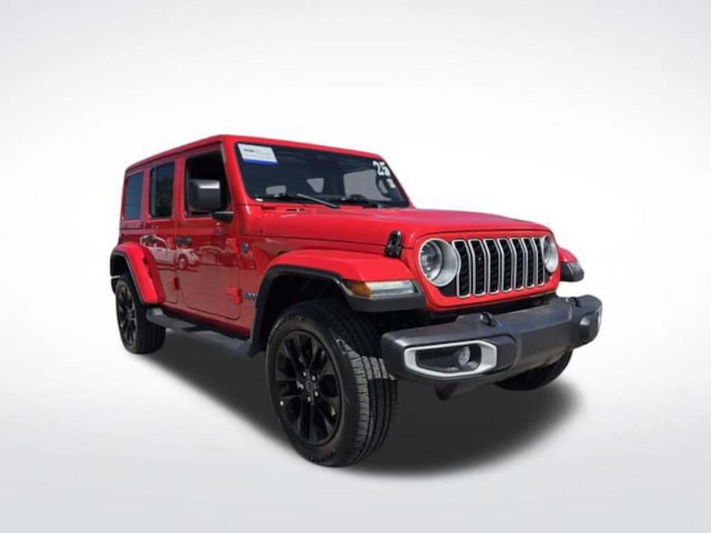 Certified 2025 Jeep Wrangler Sahara 4xe SUV