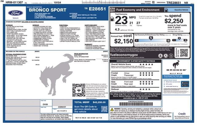 2026 Ford Bronco Sport's photo