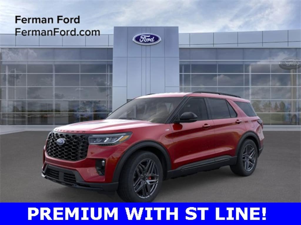 New 2025 Ford Explorer ST-Line SUV