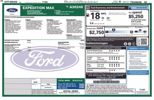 2026 Ford Expedition Active MAX 4x4's photo