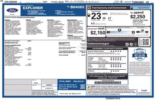 2026 Ford Explorer ST-Line SUV