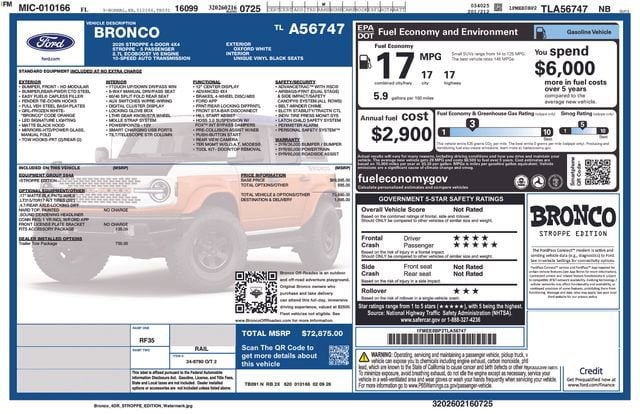 2026 Ford Bronco Stroppe 4WD 4-door's photo