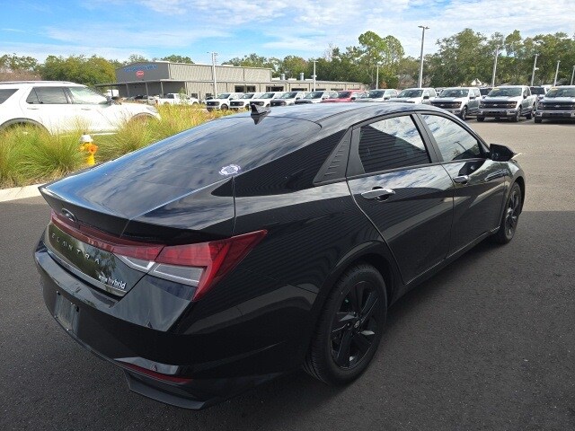 2023 Hyundai Elantra Hybrid Blue photo 3