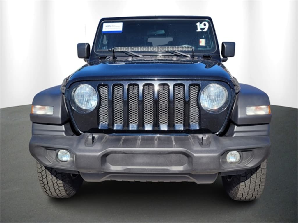 Certified 2019 Jeep Wrangler Unlimited Sport S SUV