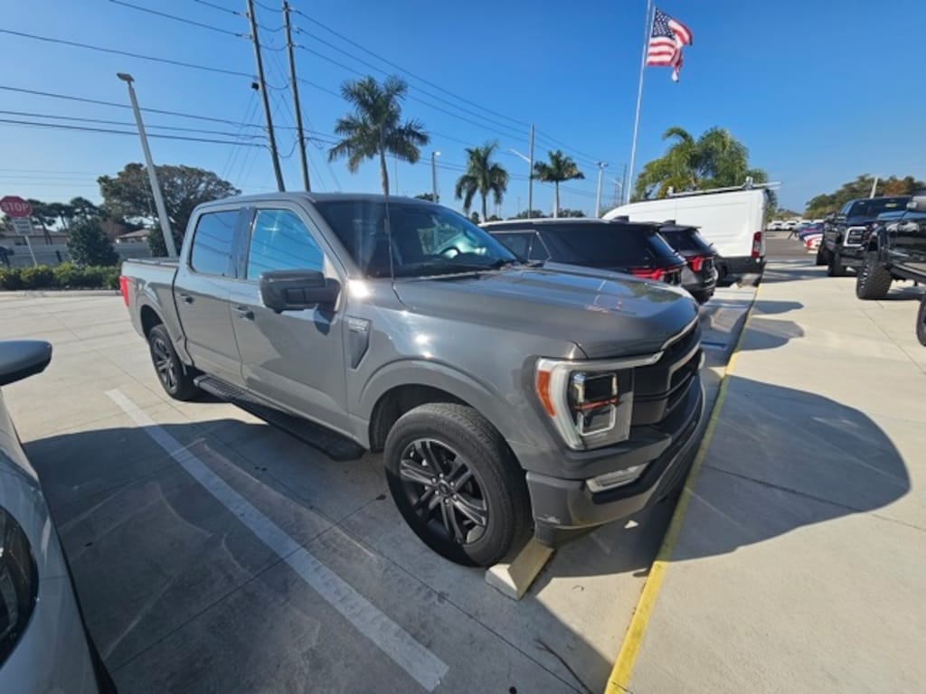 Certified 2021 Ford F-150 Lariat Truck SuperCrew Cab