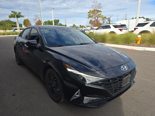 2023 Hyundai Elantra Hybrid Blue photo 4