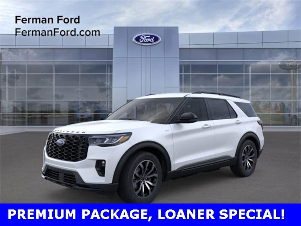 New 2025 Ford Explorer ST-Line SUV