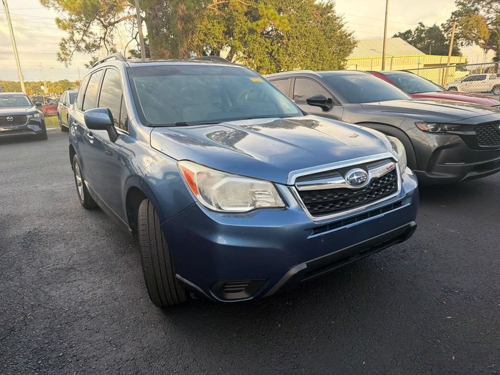 Used 2015 Subaru Forester i Premium with VIN JF2SJADC7FH528033 for sale in Palm Harbor, FL
