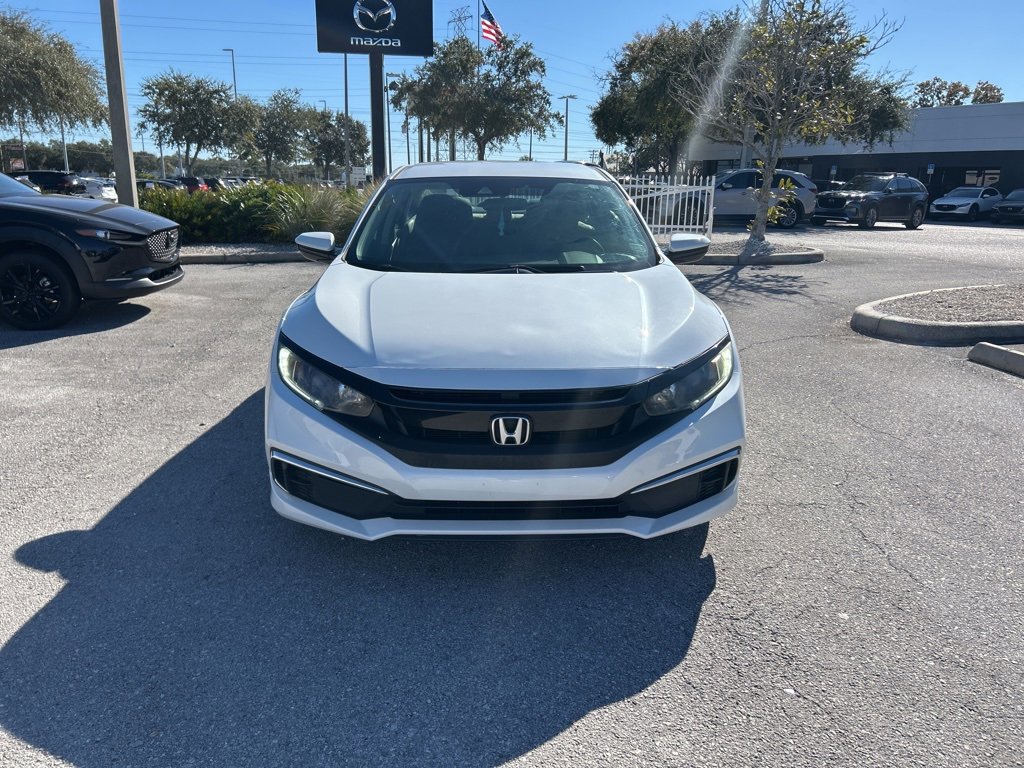 Used 2019 Honda Civic LX with VIN 19XFC2F61KE011026 for sale in Palm Harbor, FL