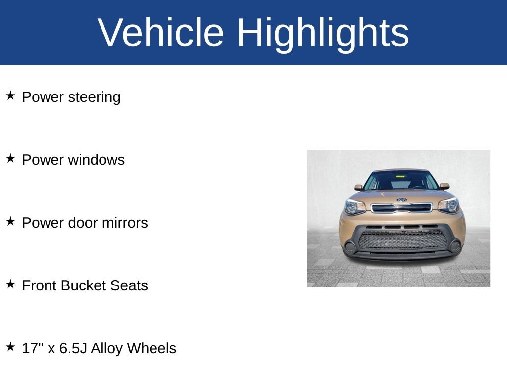 Used 2015 Kia Soul Plus Hatchback