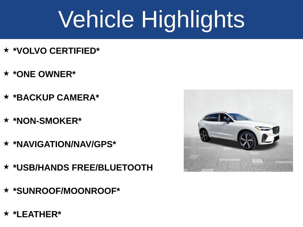 Certified 2023 Volvo XC60 B5 Ultimate Dark Theme SUV