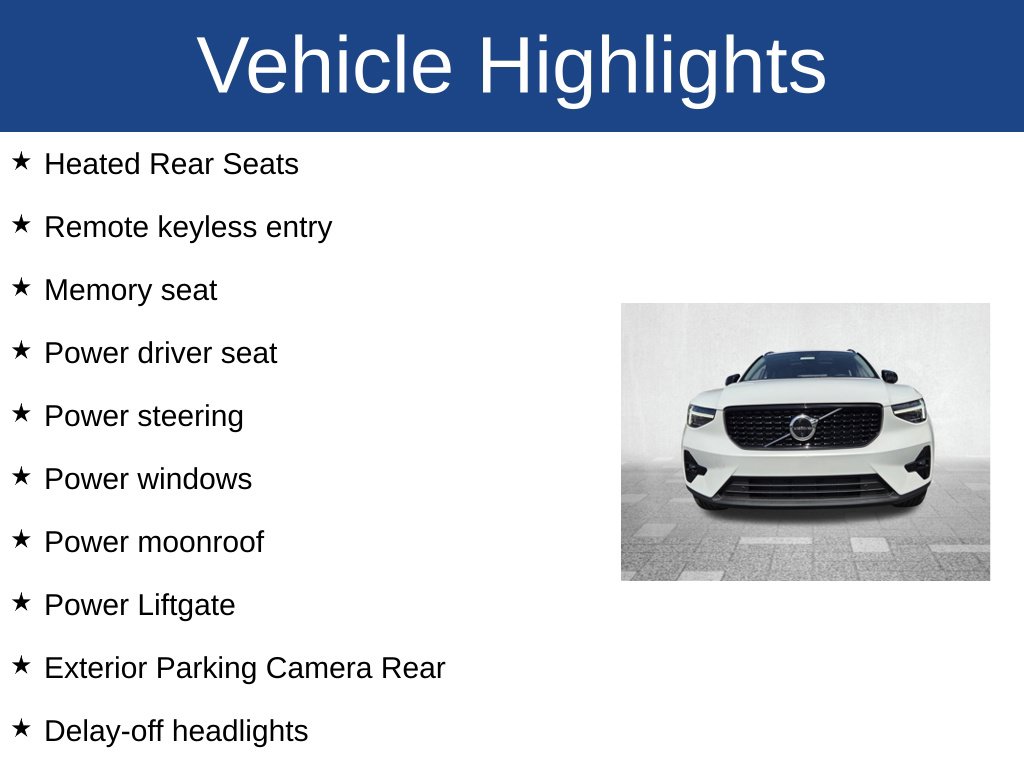 New 2026 Volvo XC40 B5 Plus SUV
