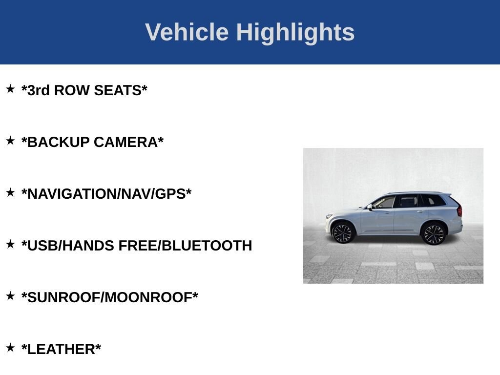 Certified 2026 Volvo XC90 B6 Ultra 7-Seater SUV