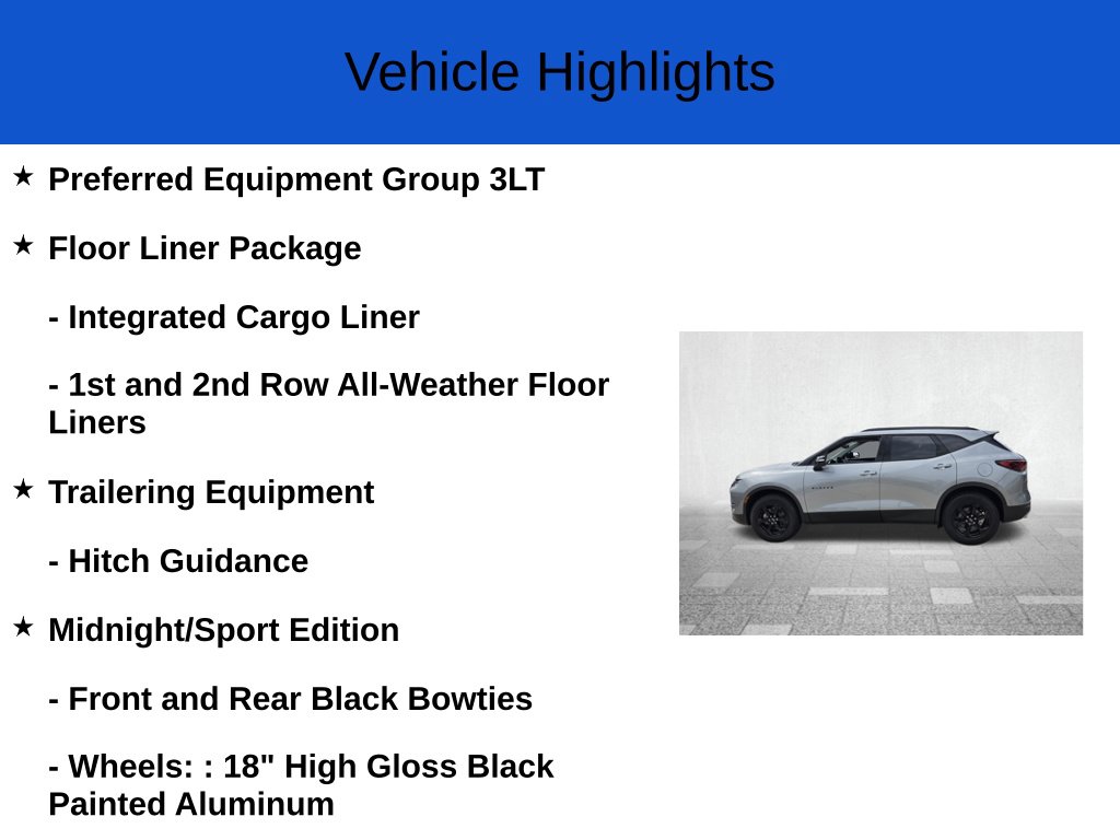 New 2026 Chevrolet Blazer