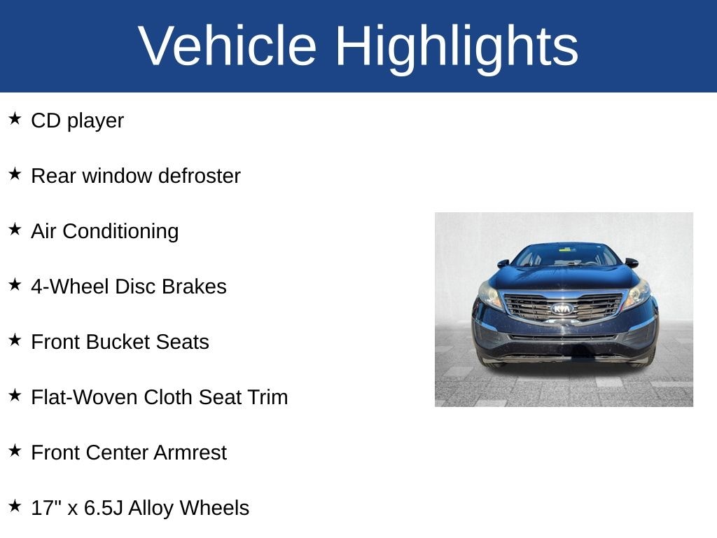 Used 2013 Kia Sportage LX SUV