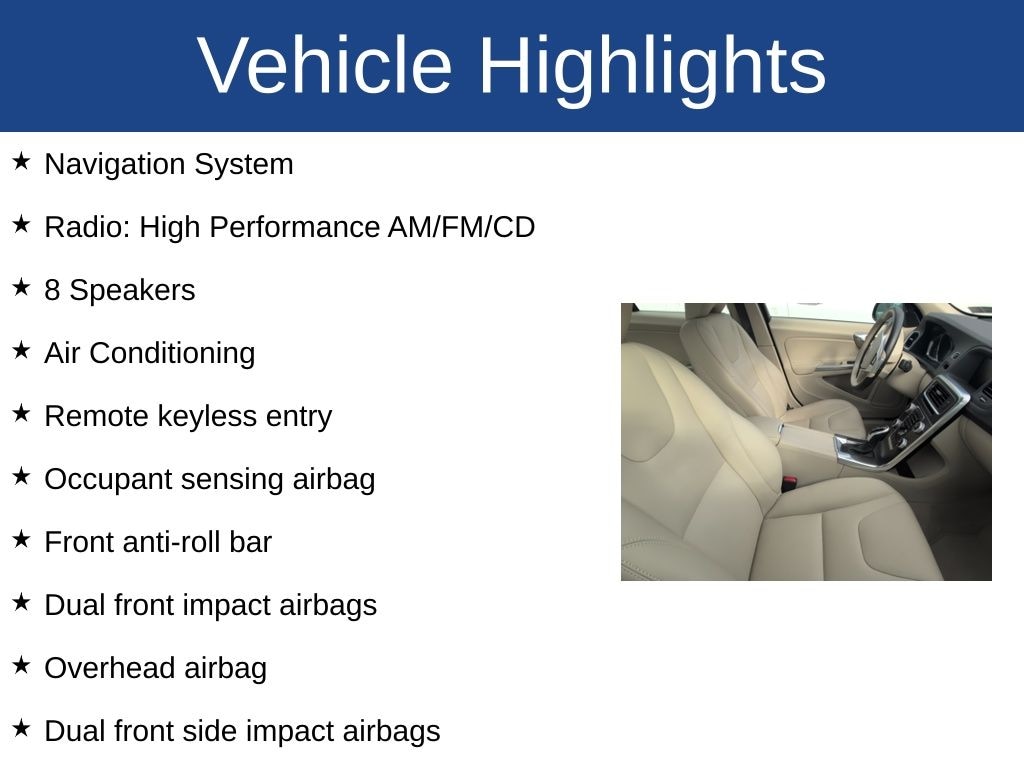 Used 2016 Volvo S60 T5 Drive-E Premier Sedan