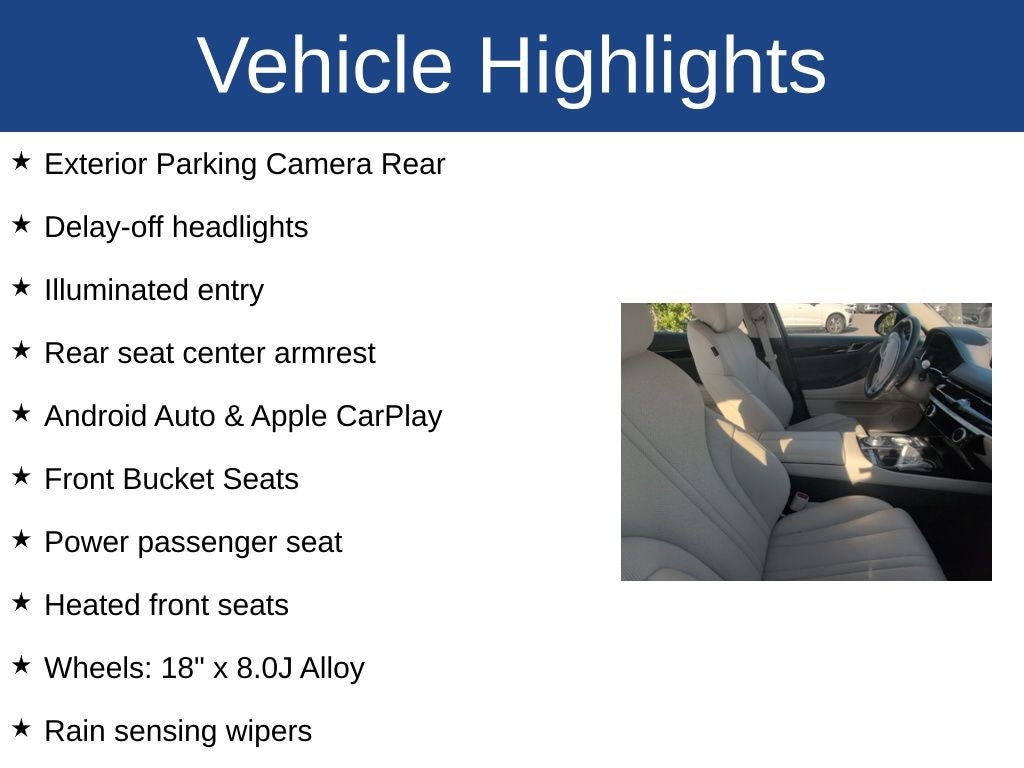 Used 2021 Genesis G80 2.5T Sedan