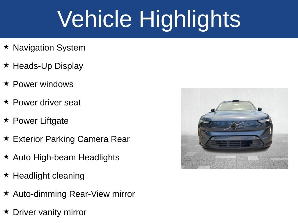 Certified 2025 Volvo EX90 Twin Motor Performance Ultra SUV