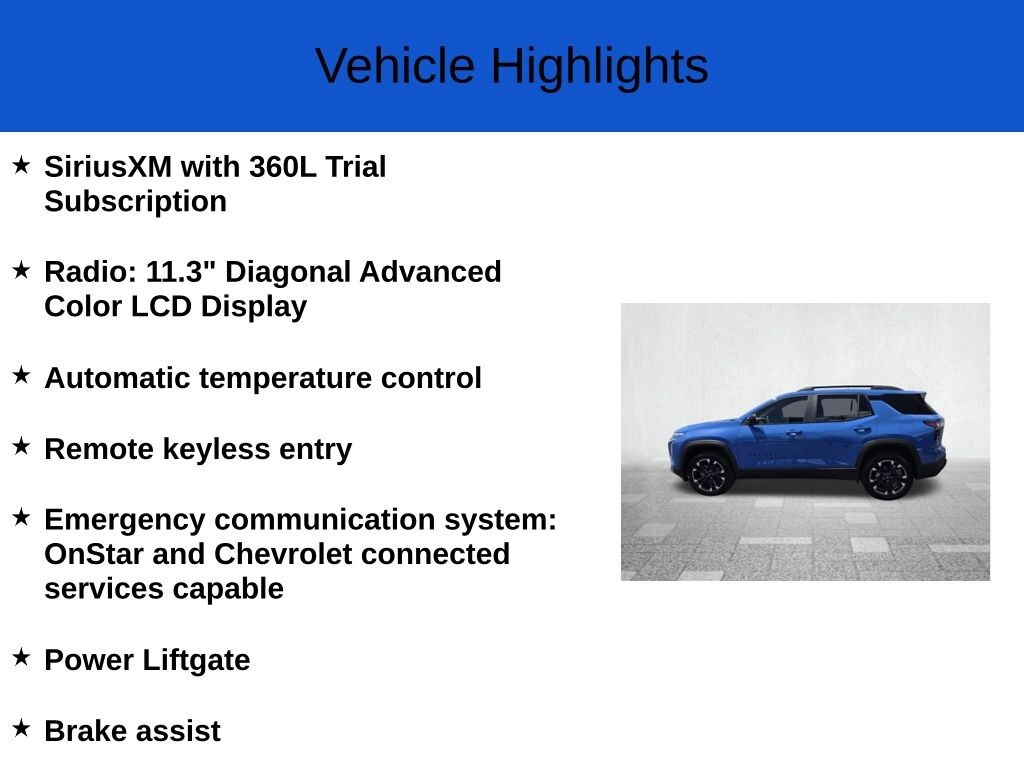 New 2027 Chevrolet Equinox