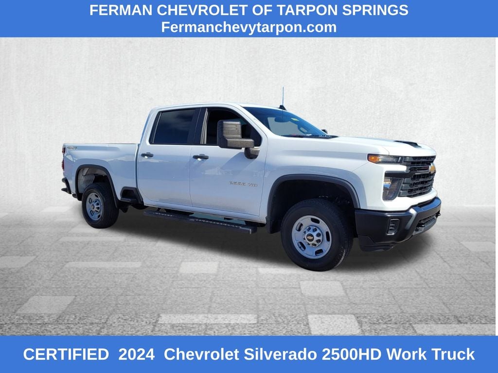 Used 2024 Chevrolet Silverado 2500 HD Work Truck Truck Crew Cab