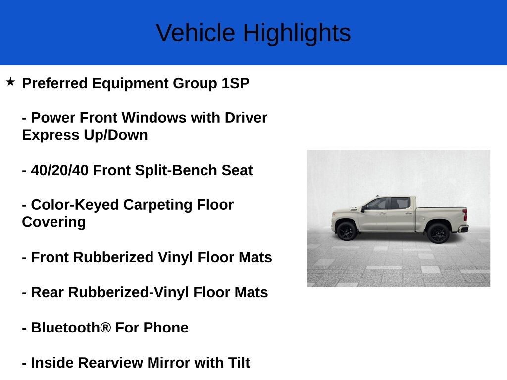 New 2026 Chevrolet Silverado 1500