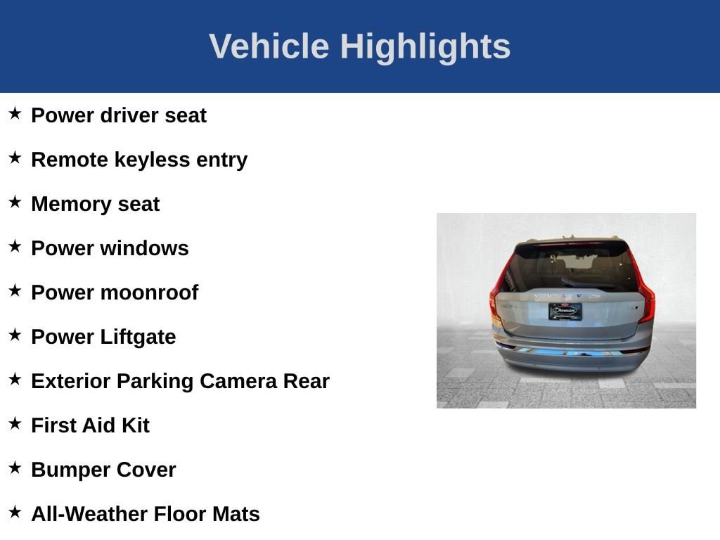 Certified 2025 Volvo XC90 B6 Plus 6-Seater SUV