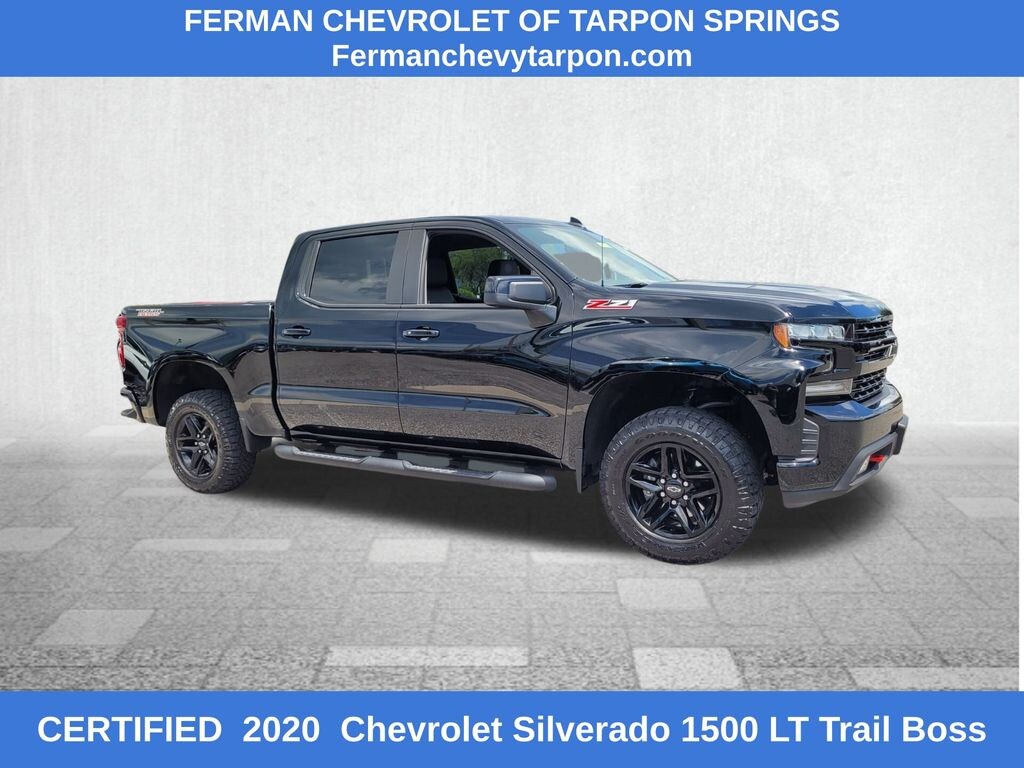 Used 2020 Chevrolet Silverado 1500 LT Trail Boss Truck Crew Cab