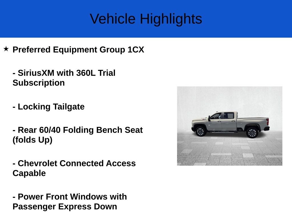 New 2026 Chevrolet Silverado 2500HD