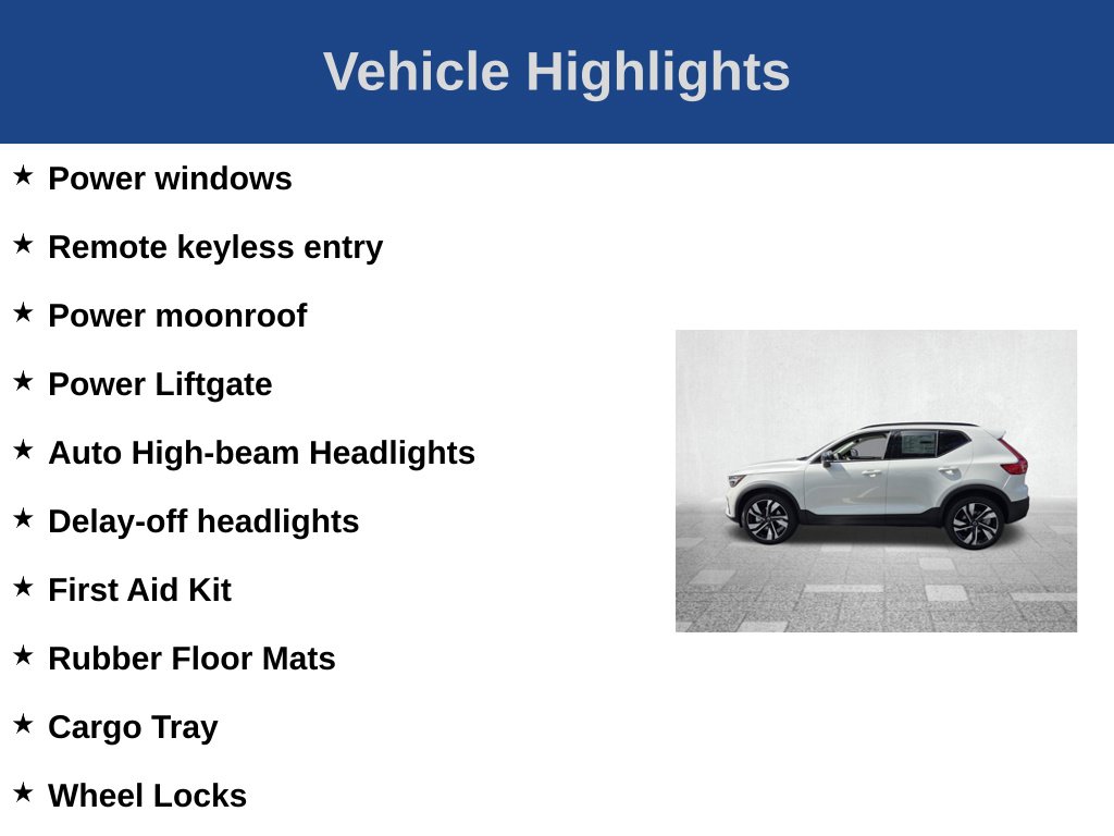 New 2026 Volvo XC40 B5 Ultra SUV