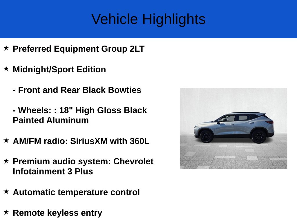 New 2026 Chevrolet Blazer