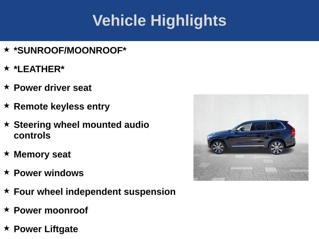 Certified 2025 Volvo XC90 B6 Plus 7-Seater SUV