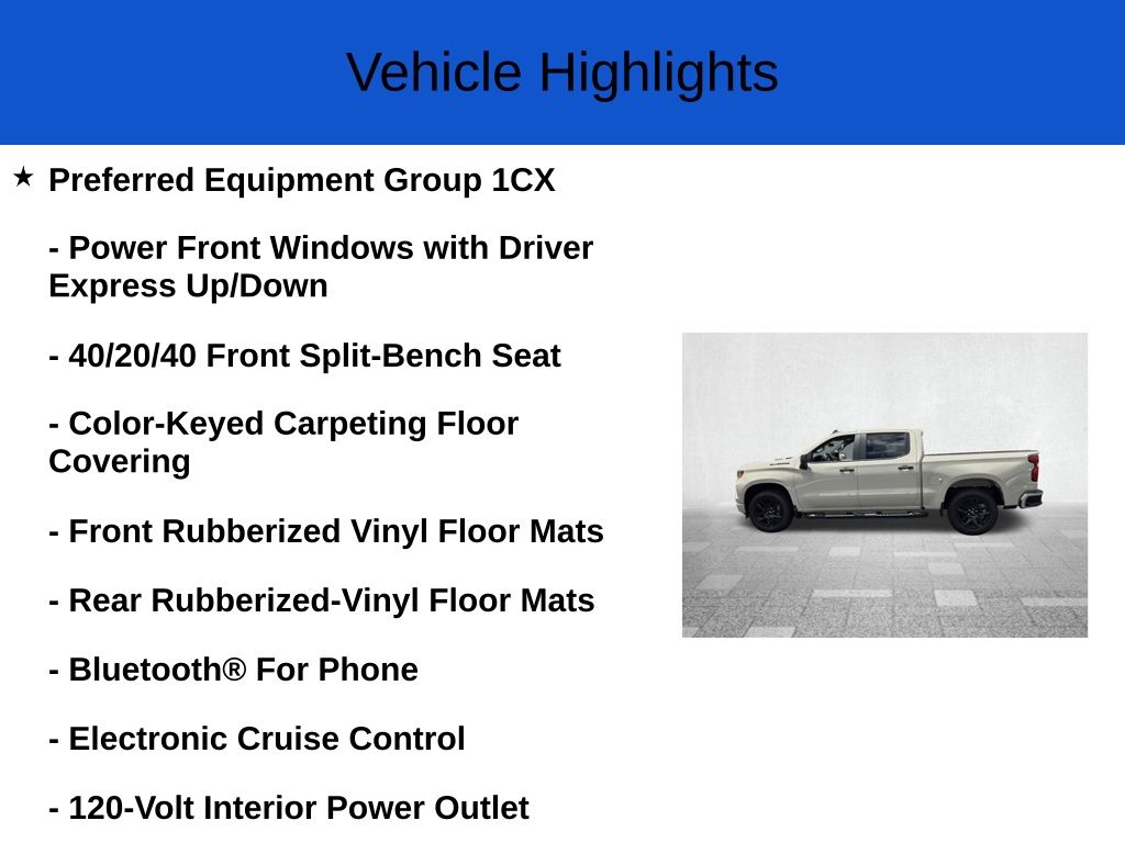 New 2026 Chevrolet Silverado 1500