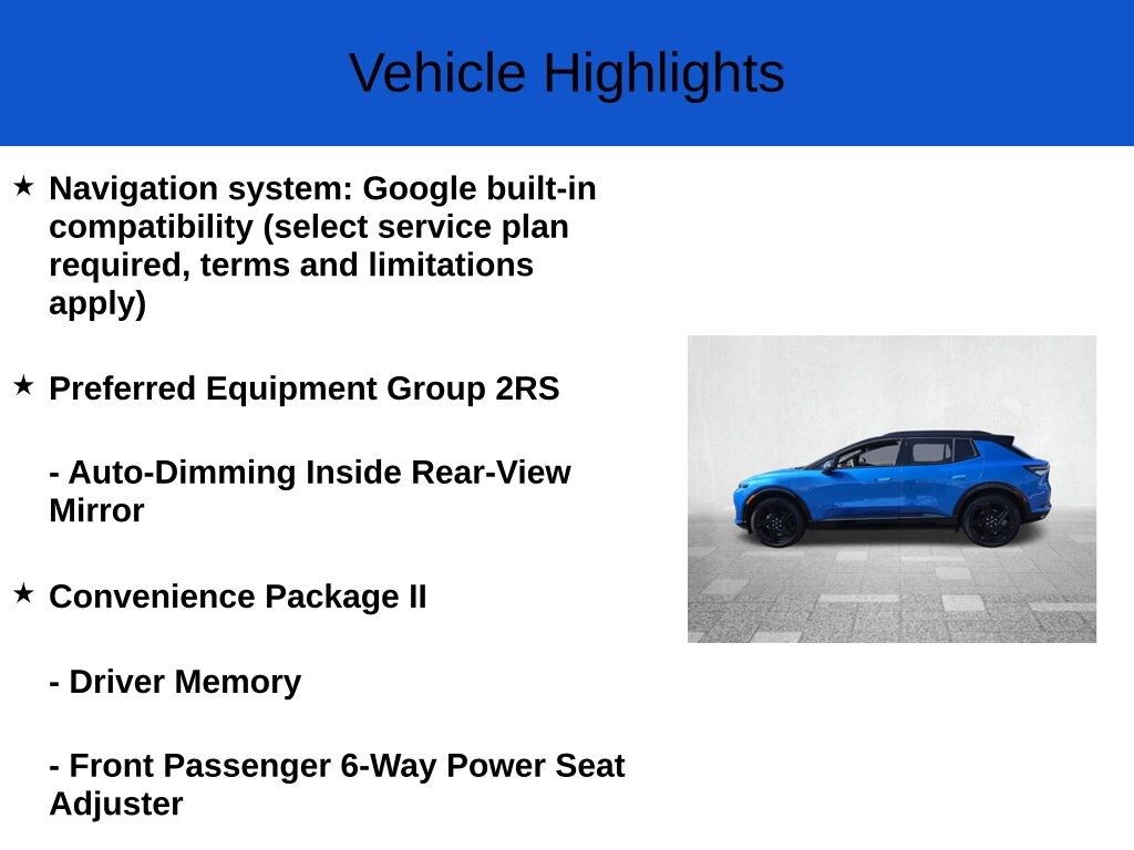 New 2026 Chevrolet Equinox EV