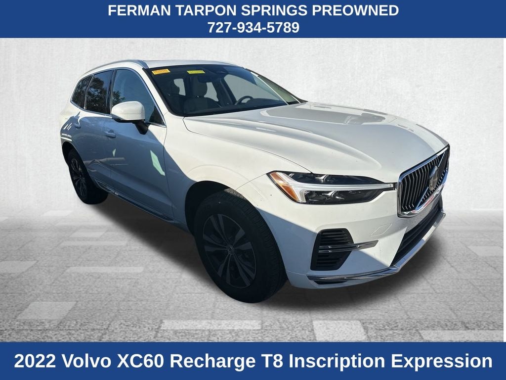 Certified 2022 Volvo XC60 Recharge Plug-In Hybrid T8 Inscription Expression SUV