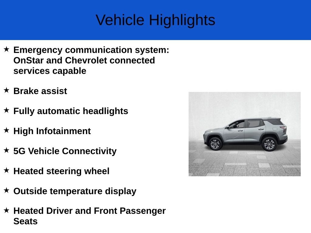 New 2027 Chevrolet Equinox