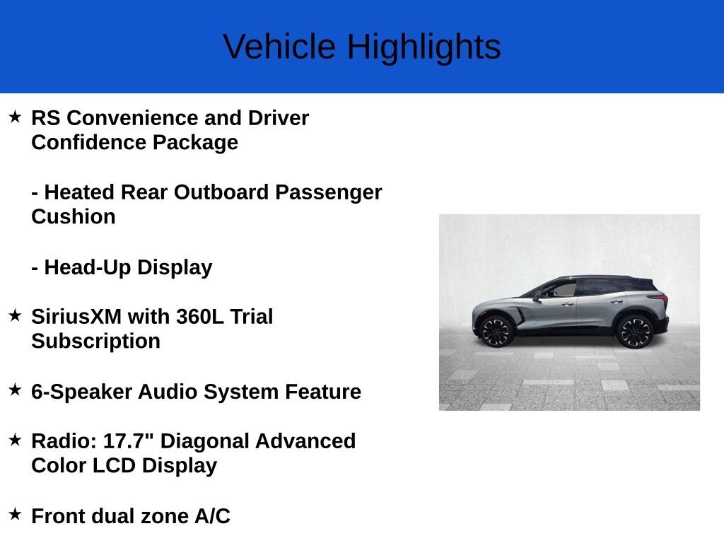 New 2026 Chevrolet Blazer EV