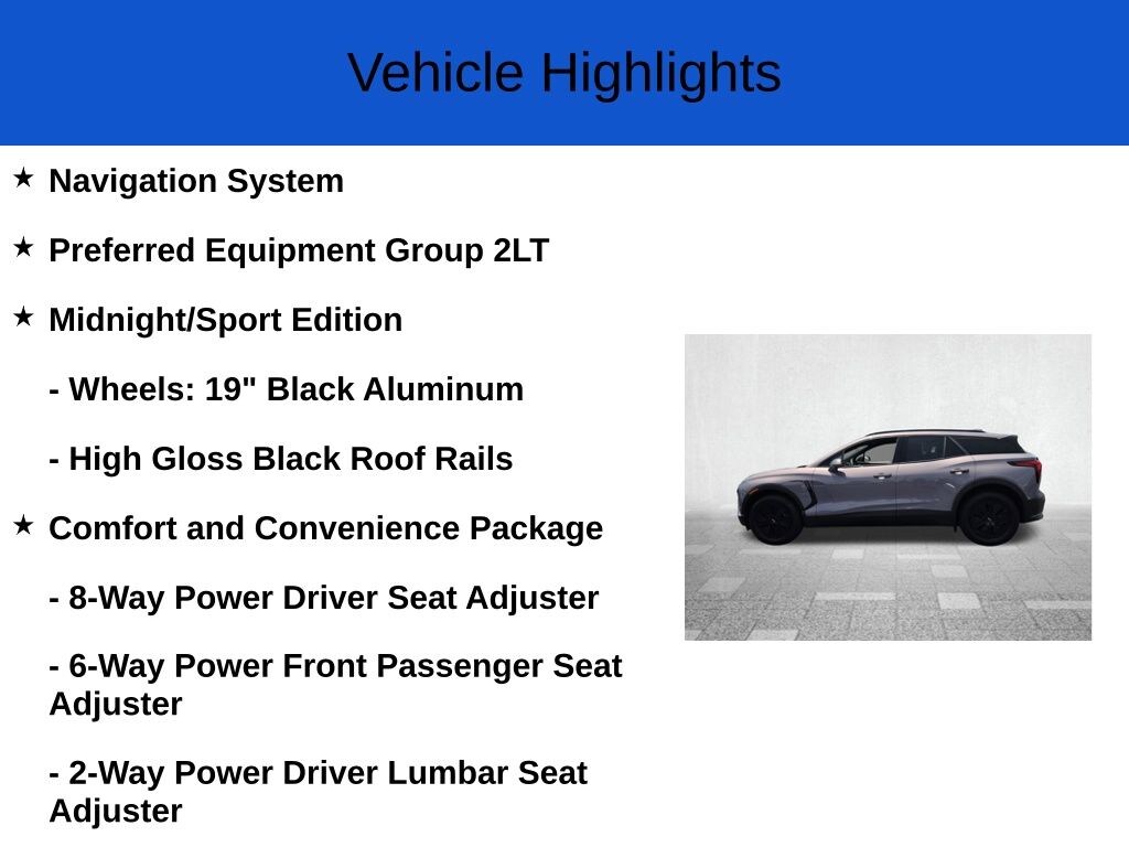 New 2026 Chevrolet Blazer EV