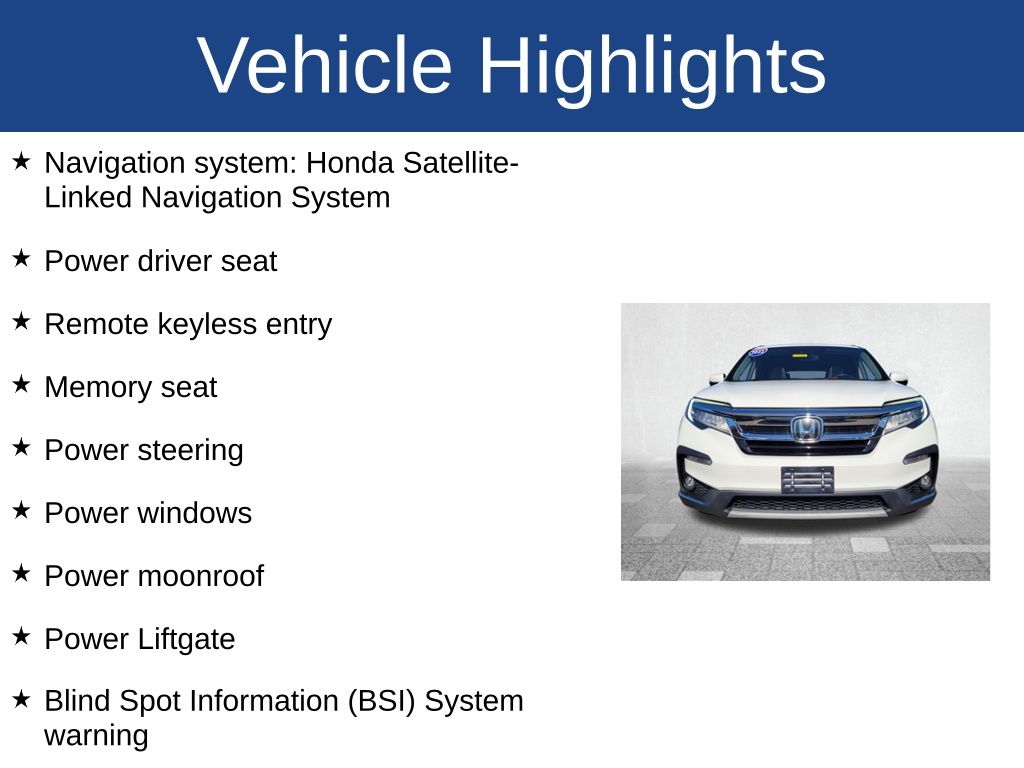 2022 Honda Pilot Touring photo 2