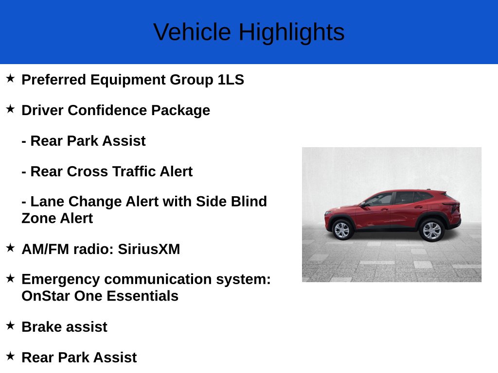 New 2026 Chevrolet Trax