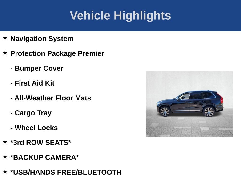 Certified 2025 Volvo XC90 B6 Plus 7-Seater SUV