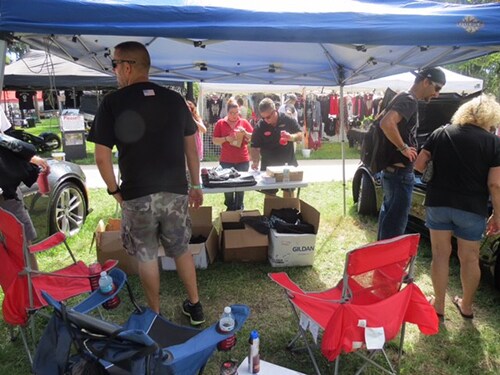 photo of Ferman Volvo at a local Cotee River Bikefest