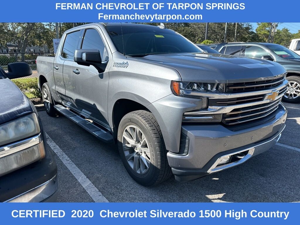 Used 2020 Chevrolet Silverado 1500 High Country Truck Crew Cab