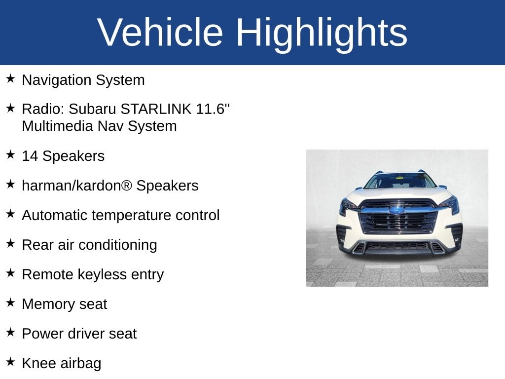 Used 2023 Subaru Ascent Touring SUV