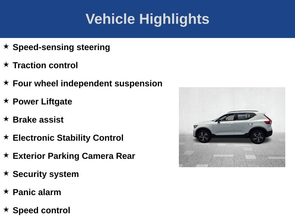New 2026 Volvo XC40 B5 Core SUV