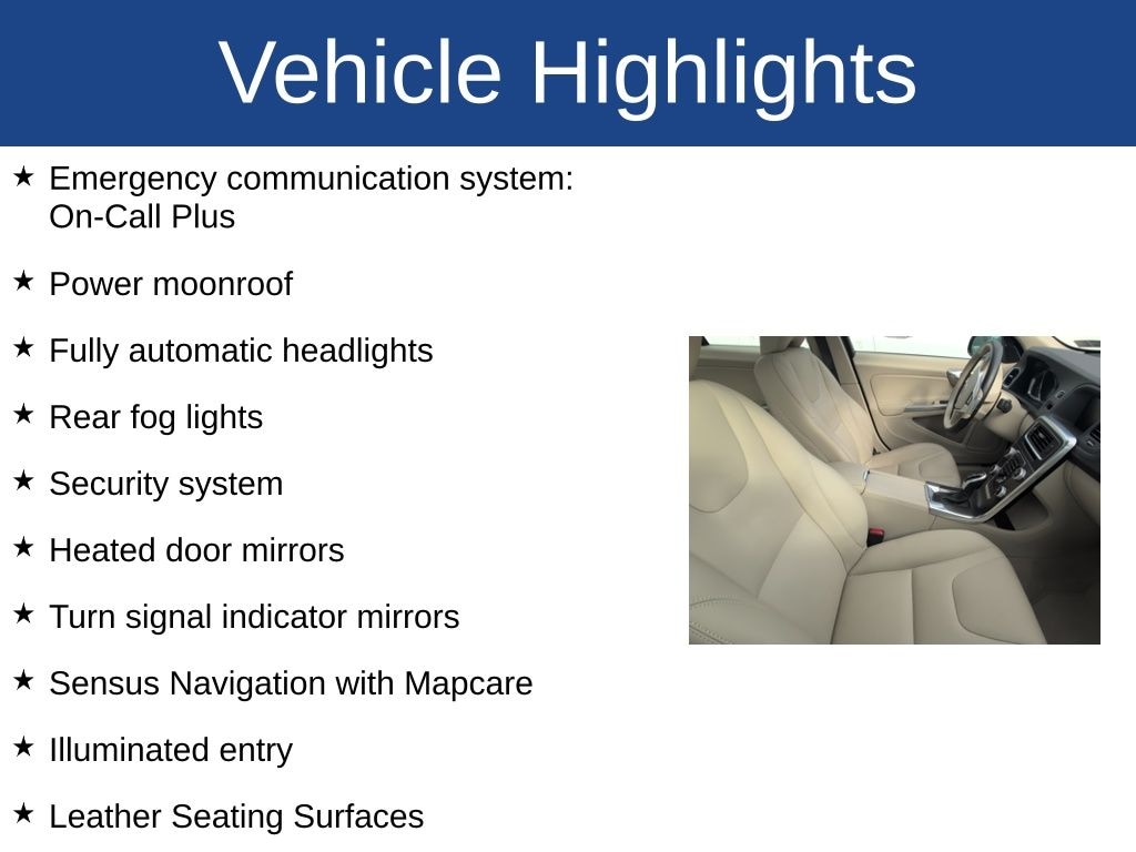 Used 2016 Volvo S60 T5 Drive-E Premier Sedan